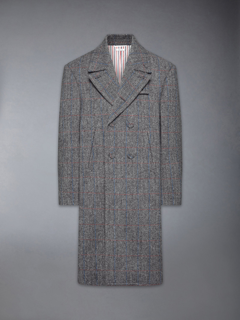 HUNTING TWEED OVERSIZED PEACOAT 1