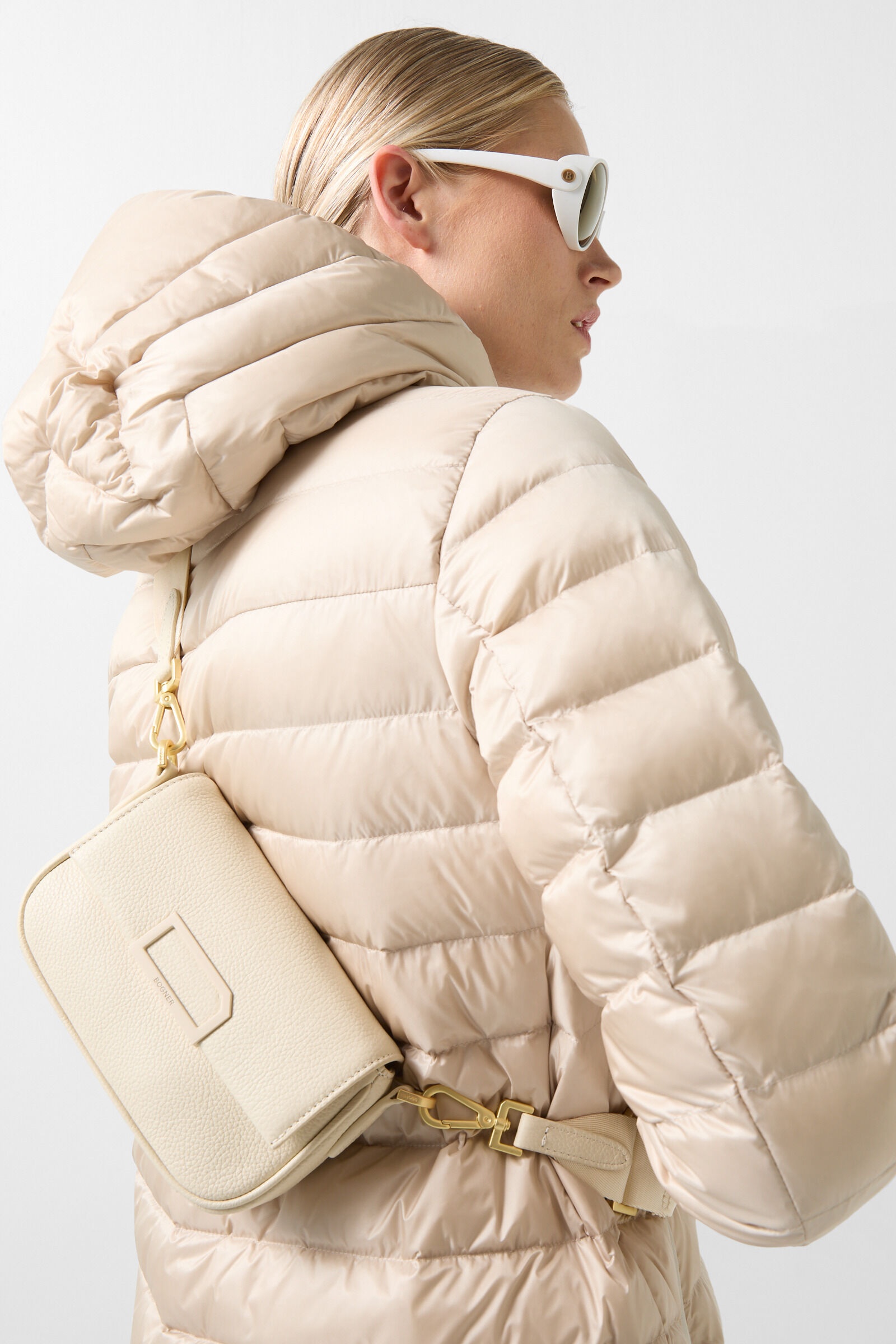 Pontresina Nera Shoulder bag in Off-white - 7