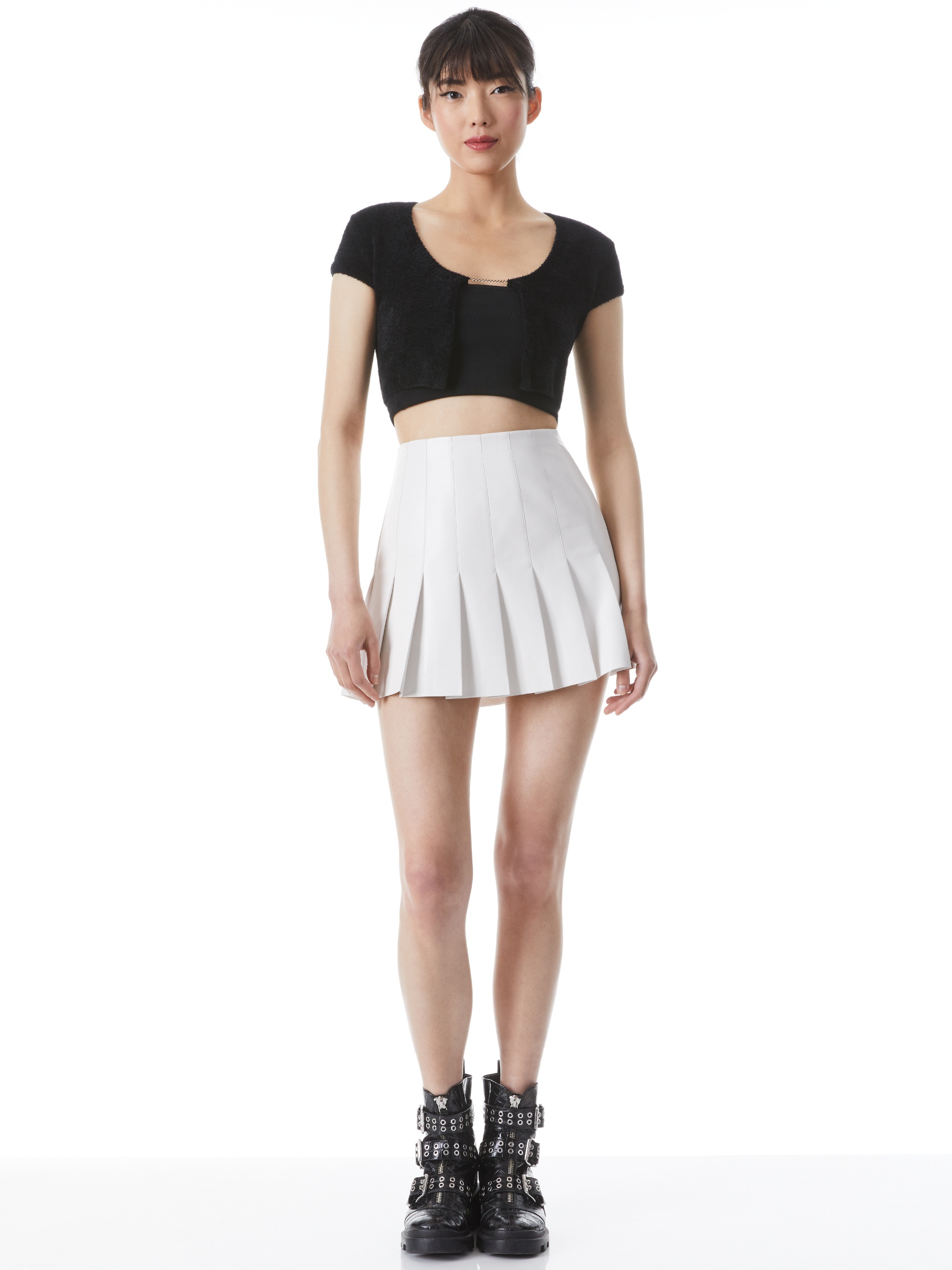 RINA CROPPED OPEN PULLOVER - 4