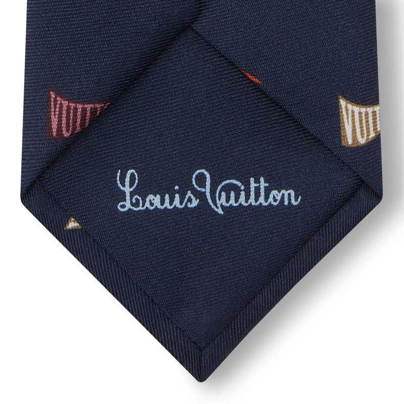 LV Club Flags Tie 4