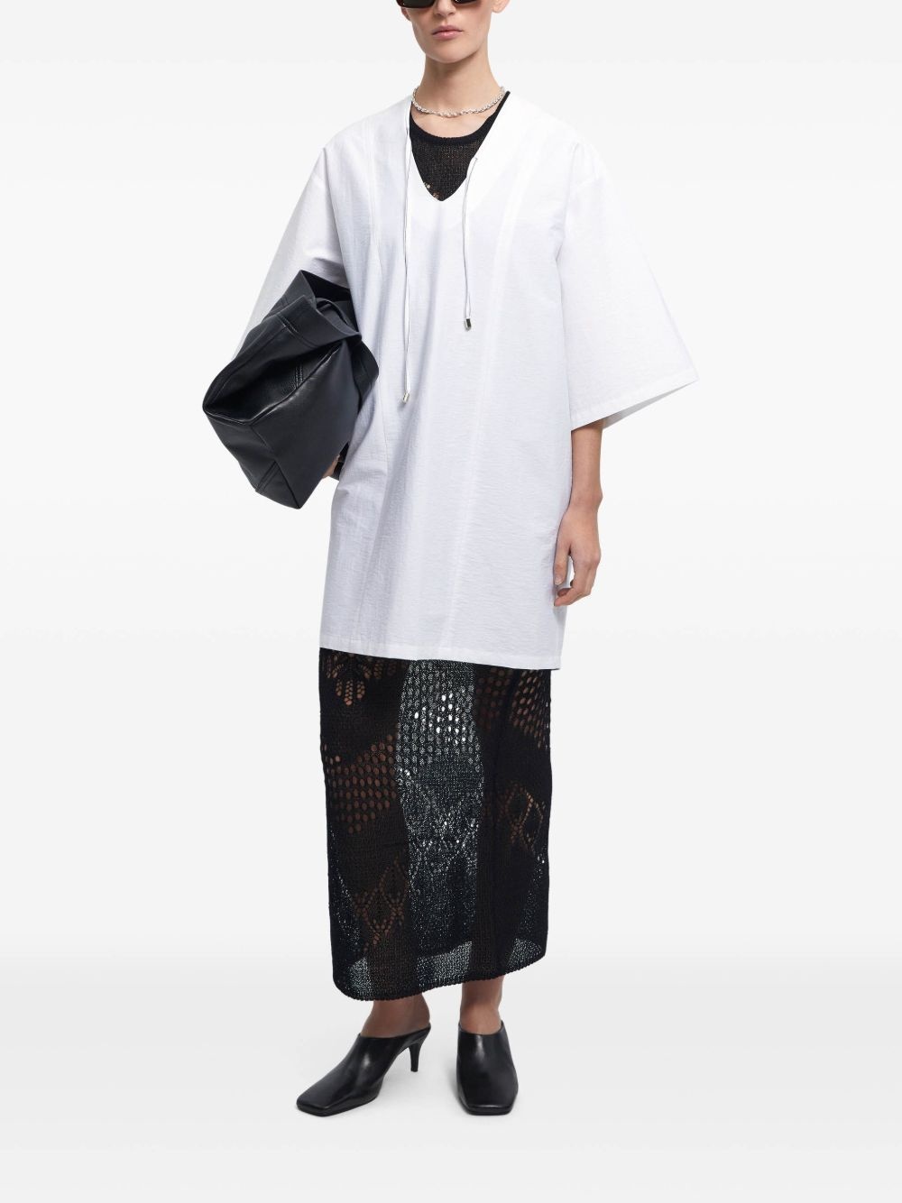 poplin dress - 2