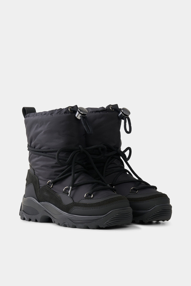 Snow boots Alta Badia with spikes in Black 3