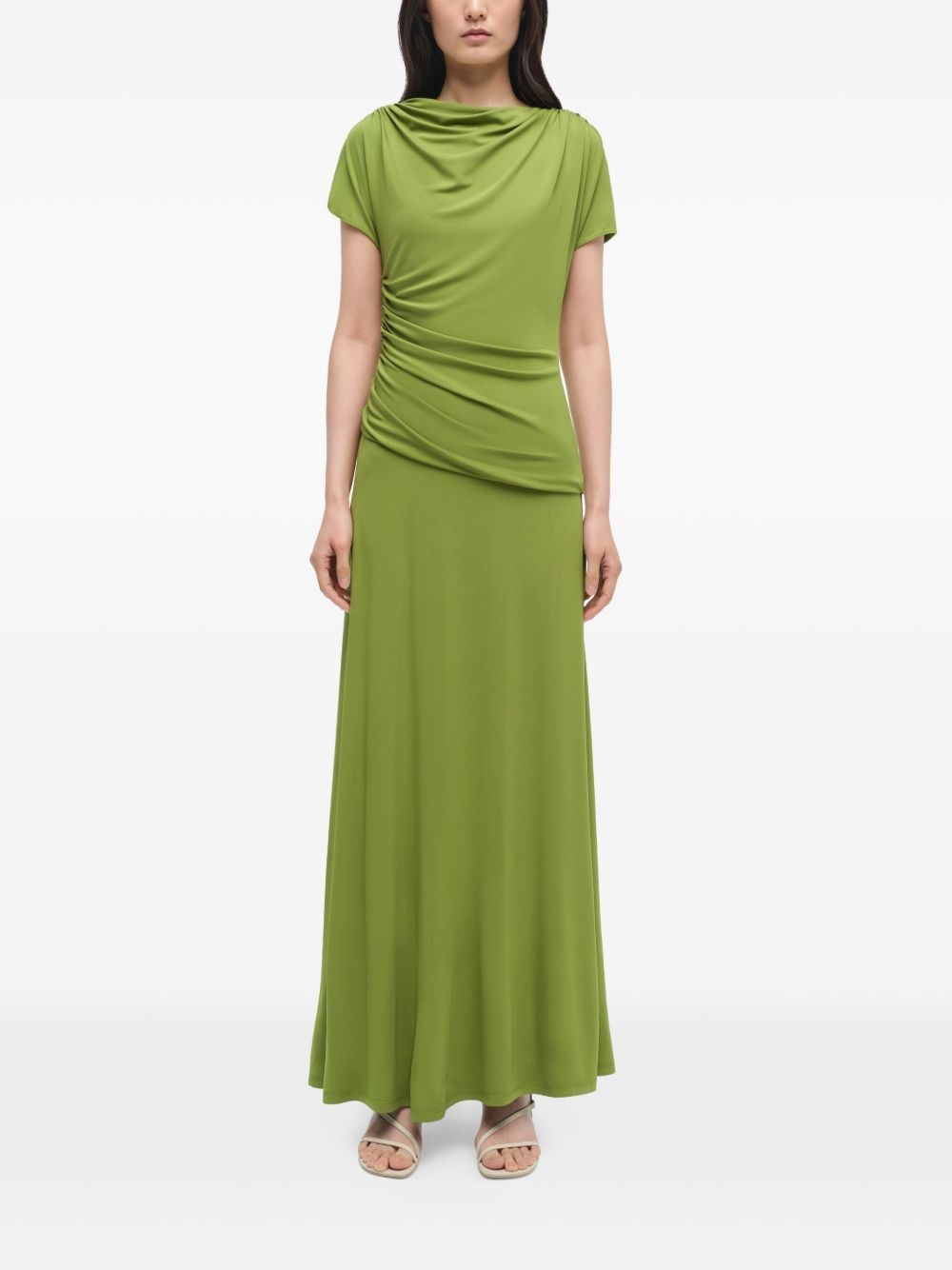 Shanelle cowl-neck jersey midi dress - 5