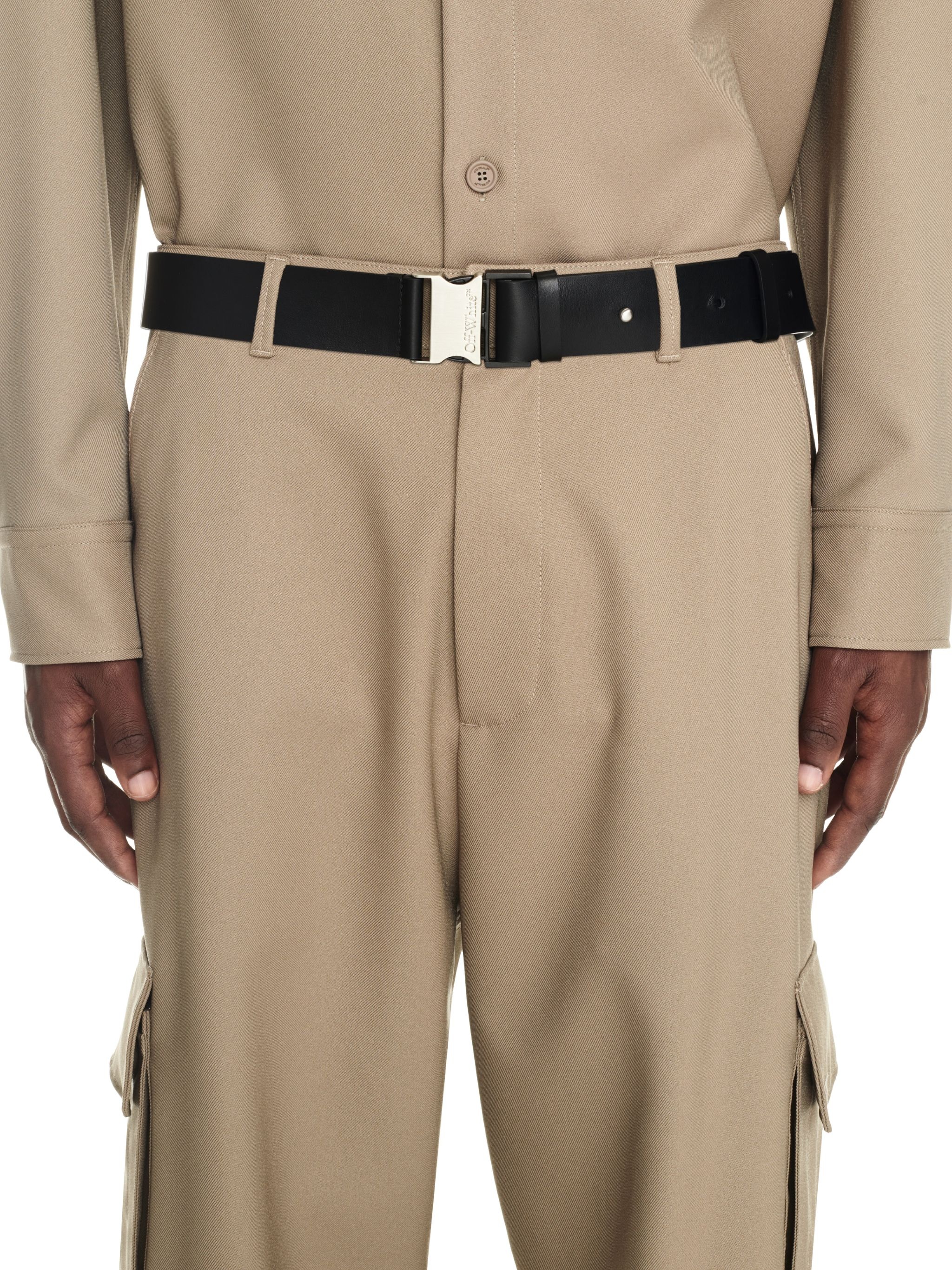 Off Tuc Leather Belt H40 - 3