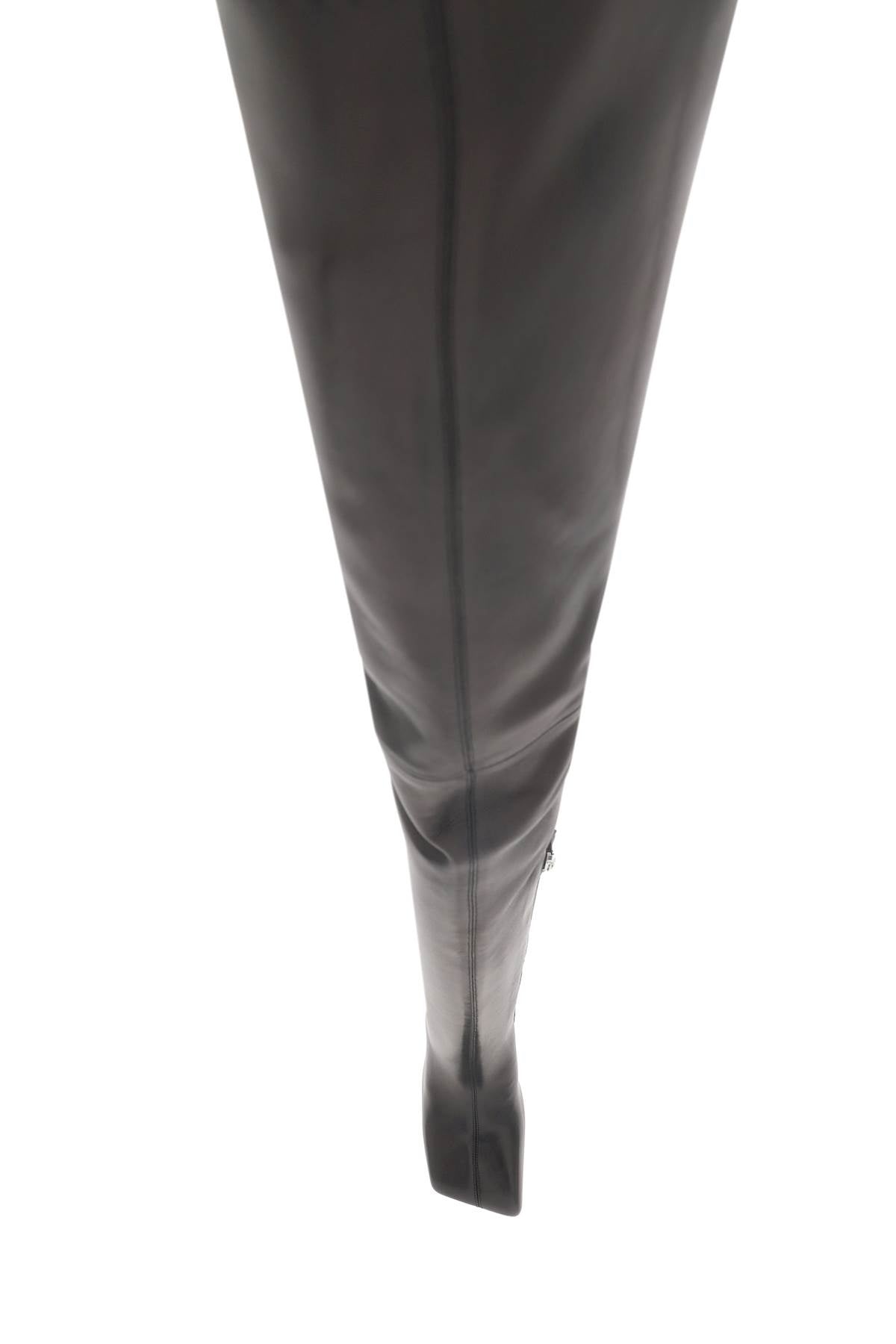 Amina Muaddi Marine Thigh High Boots Women - 2