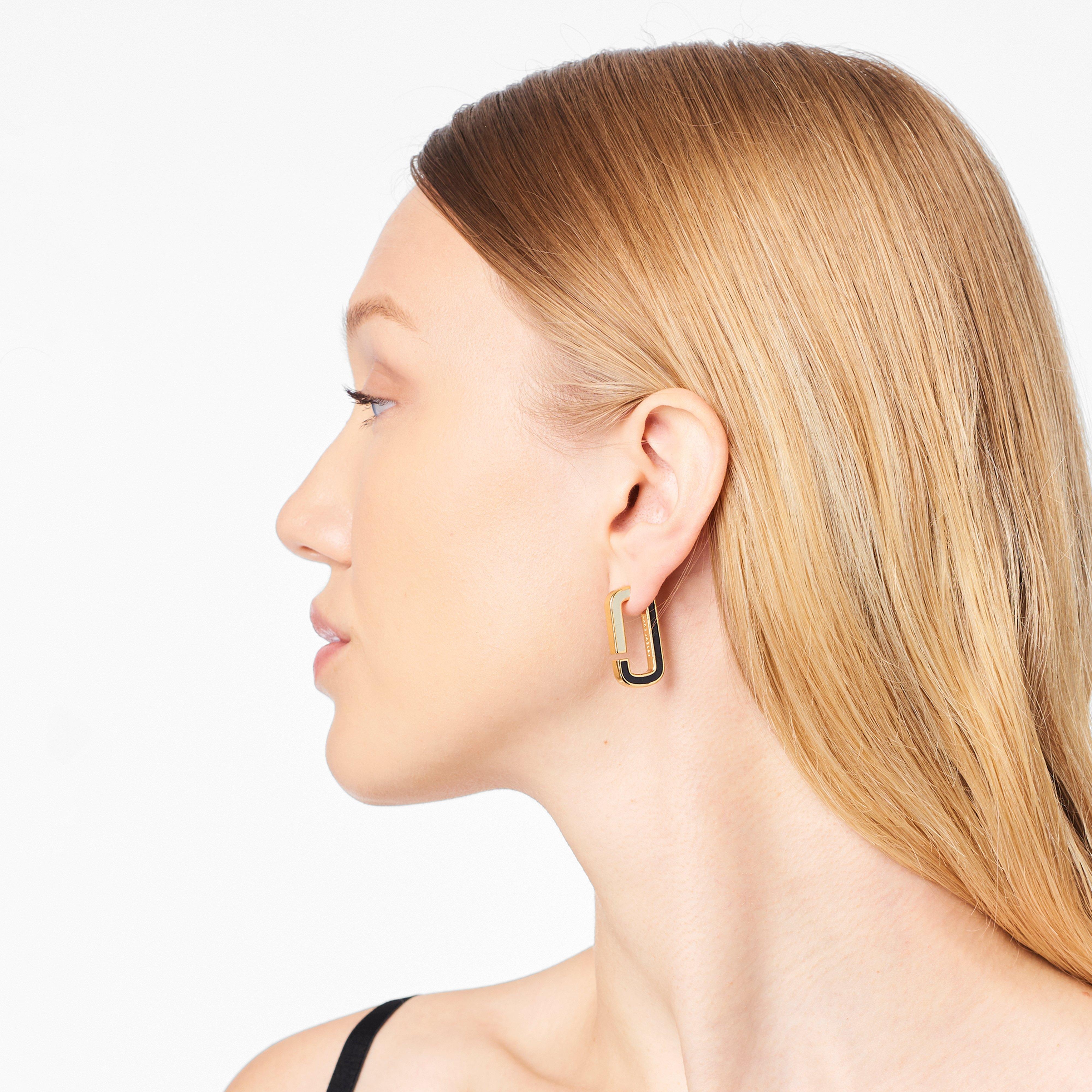 THE J MARC COLORBLOCK FLAT HOOPS - 2
