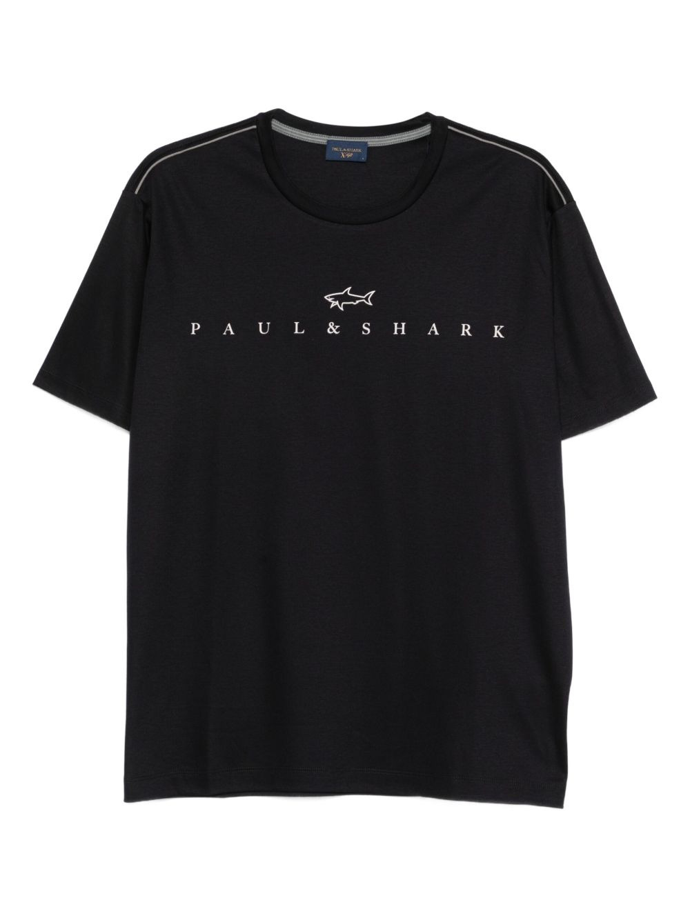 logo-print T-shirt - 1