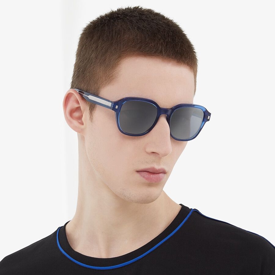 Blue sunglasses - 4