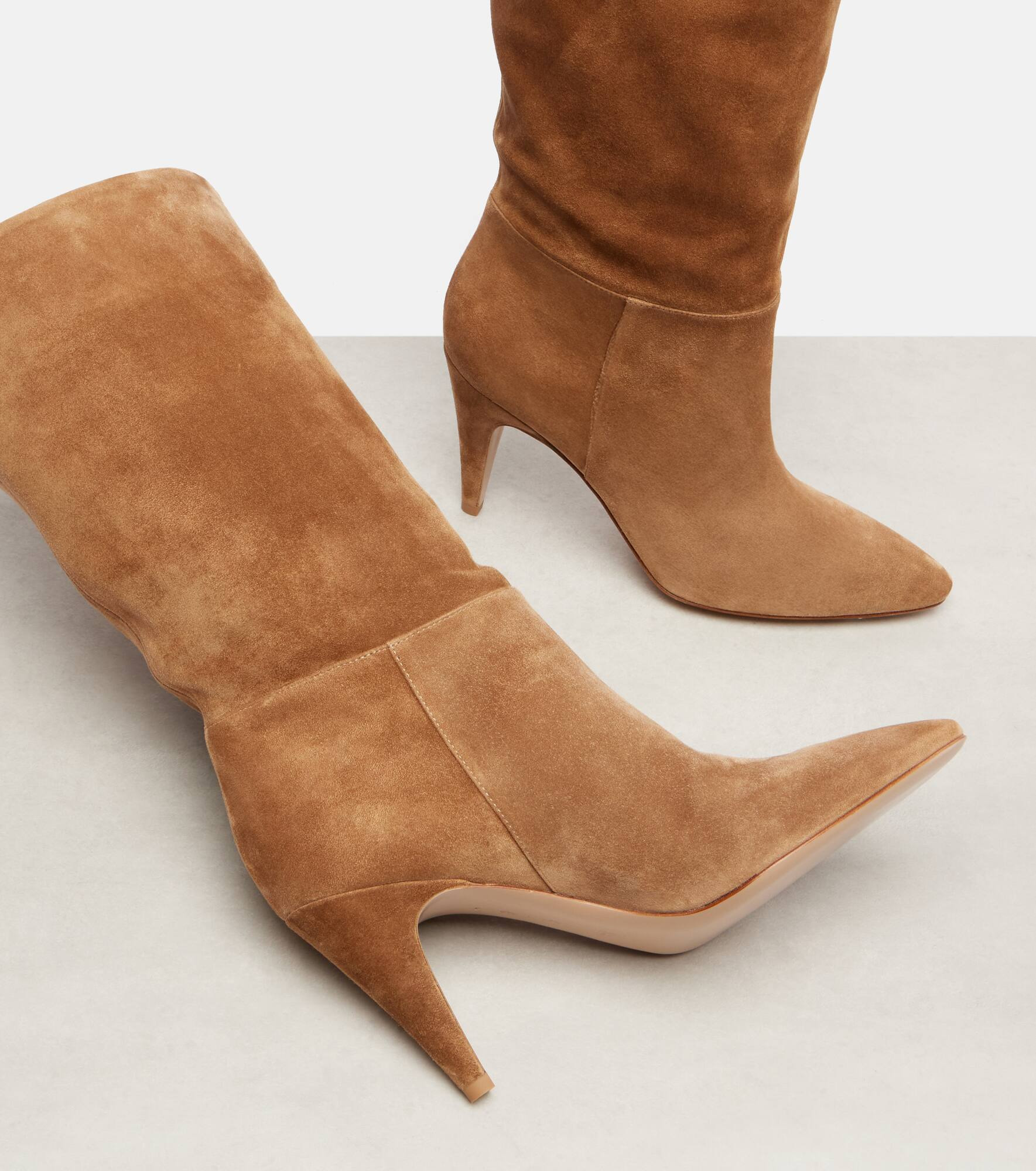 85 suede boots - 5