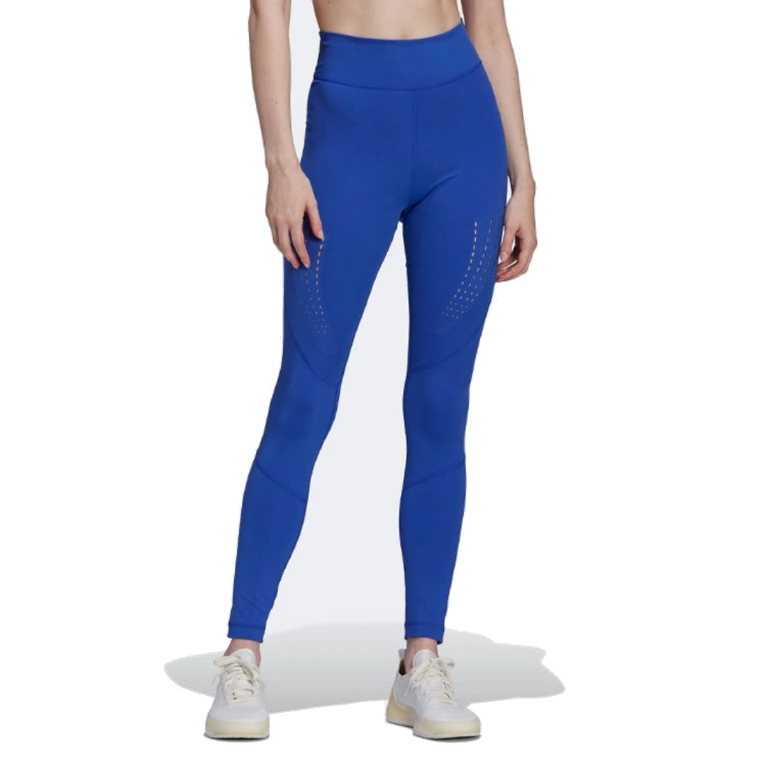 (WMNS) adidas by Stella McCartney TruePurpose Training Leggings 'Blue' HB6071 - 3