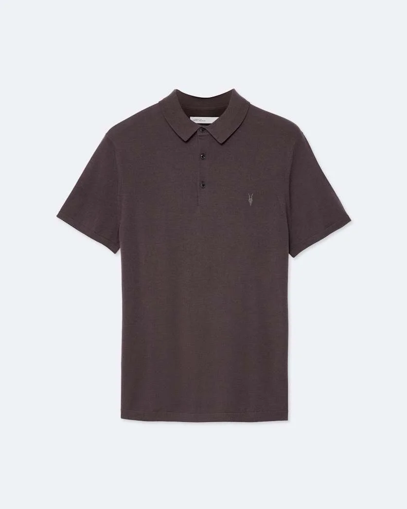 MODE MERINO WOOL SHORT-SLEEVE POLO SHIRT - 1