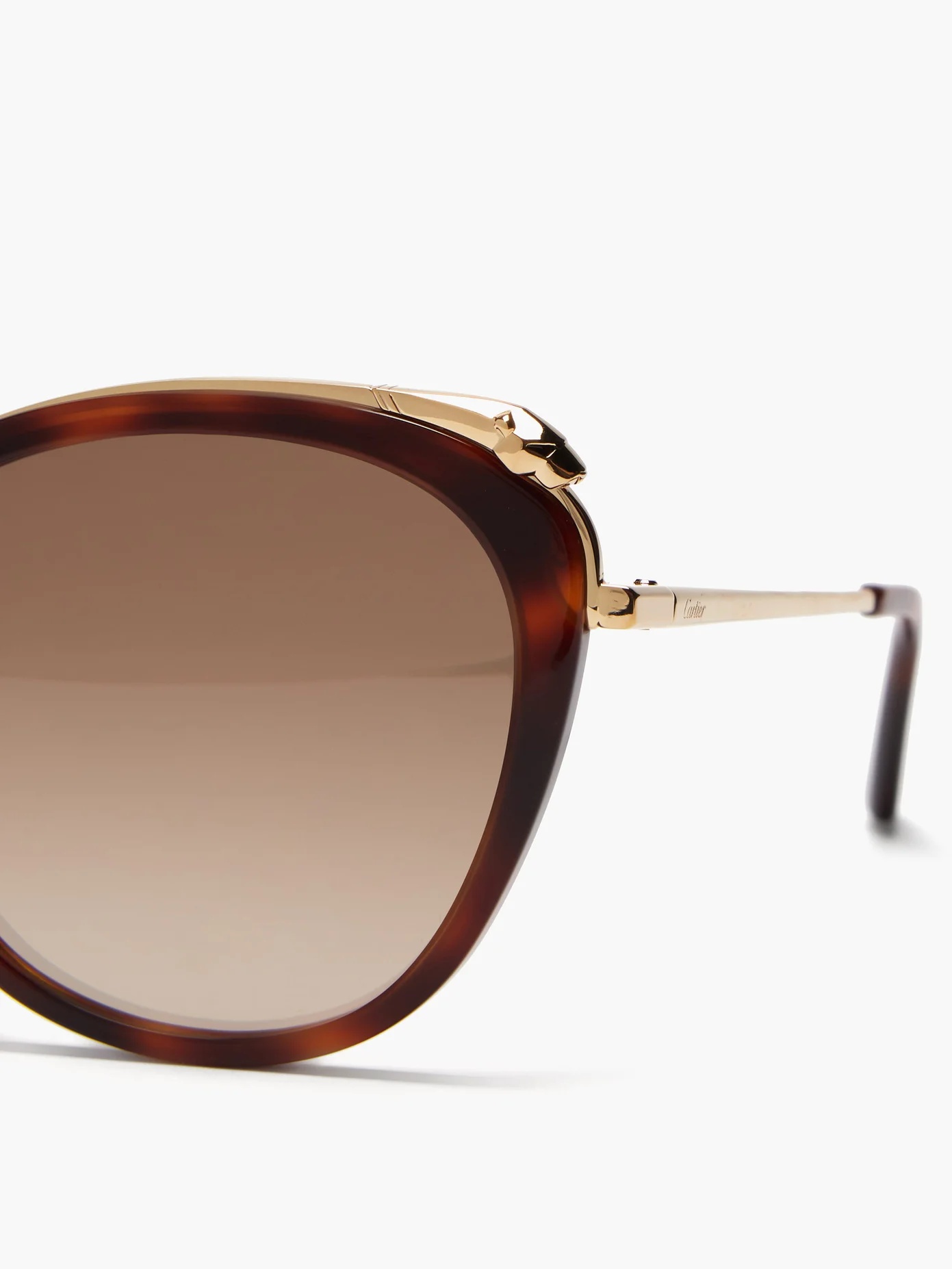 Core cat-eye acetate sunglasses - 3