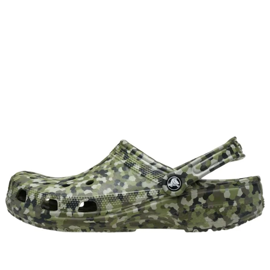 Crocs Classic Confetti Clog 'Army Green Multi' 212462-3TC - 1