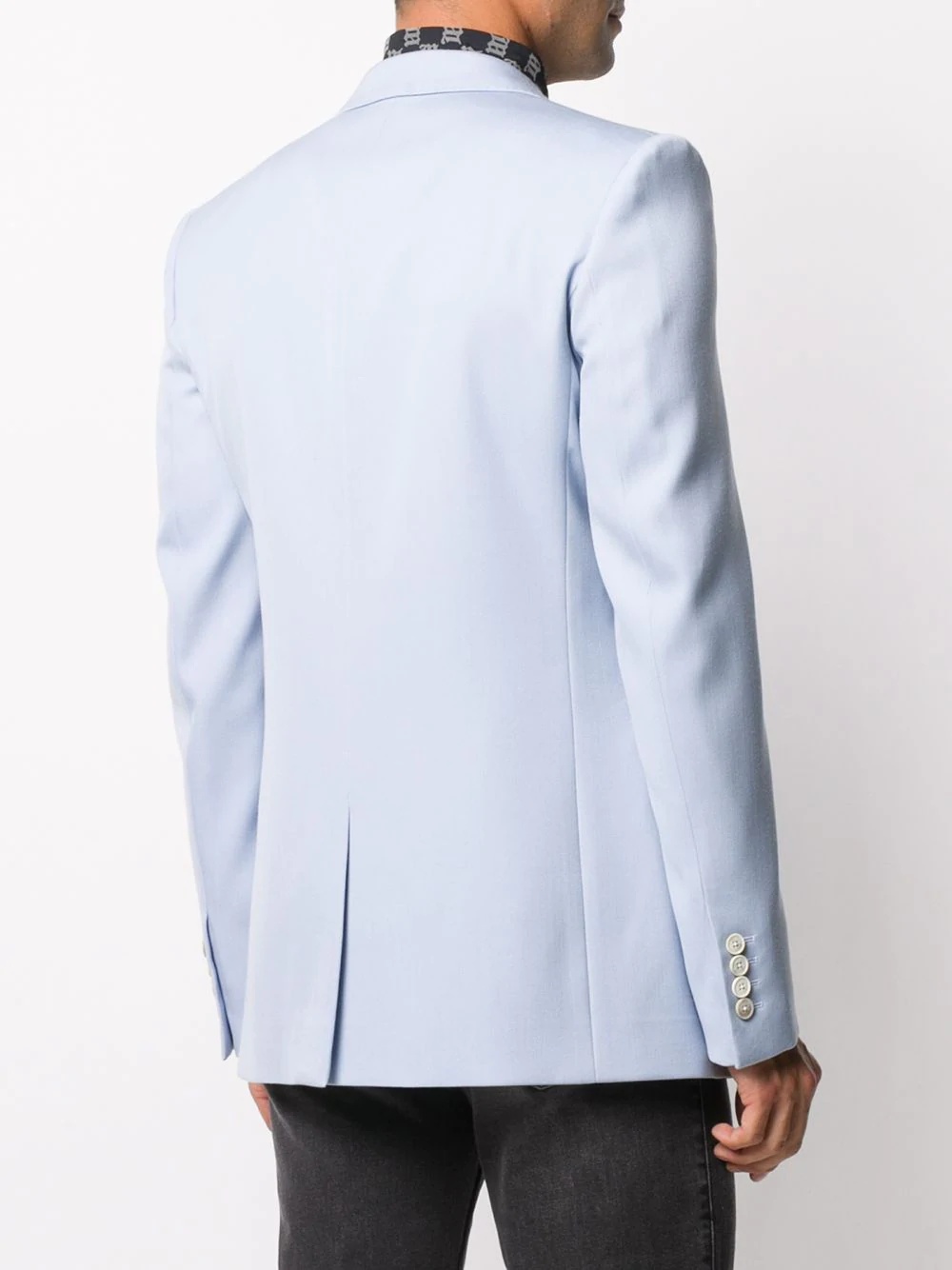 button-front blazer - 4