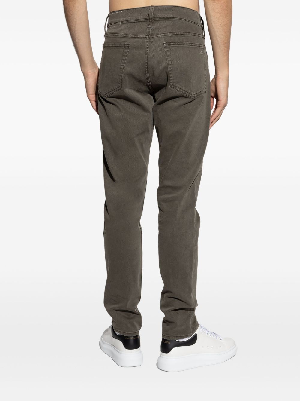 straight-leg cotton jeans - 4