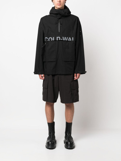 A-COLD-WALL* logo-print hooded jacket outlook