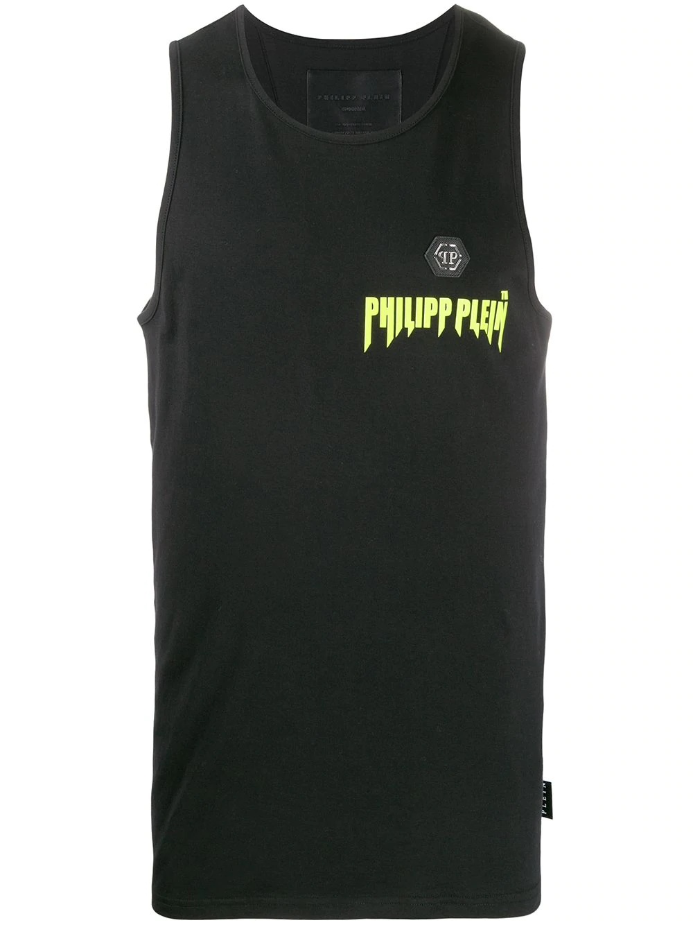 logo patch tank top - 1