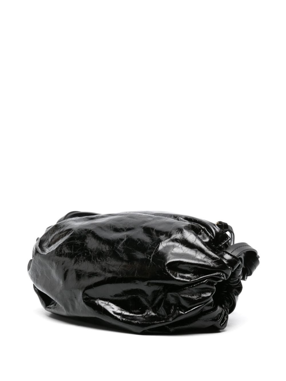 small logo-foil-print leather bag - 3