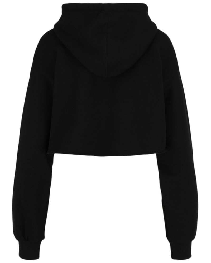 GUCCI Cotton cropped sweatshirt outlook