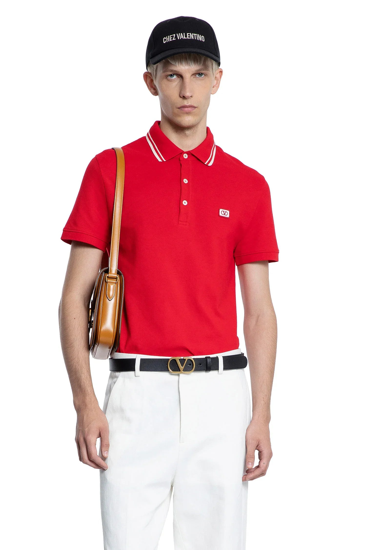 Vlogo-Patch-Cotton-Pique-Polo-Shirt - 5