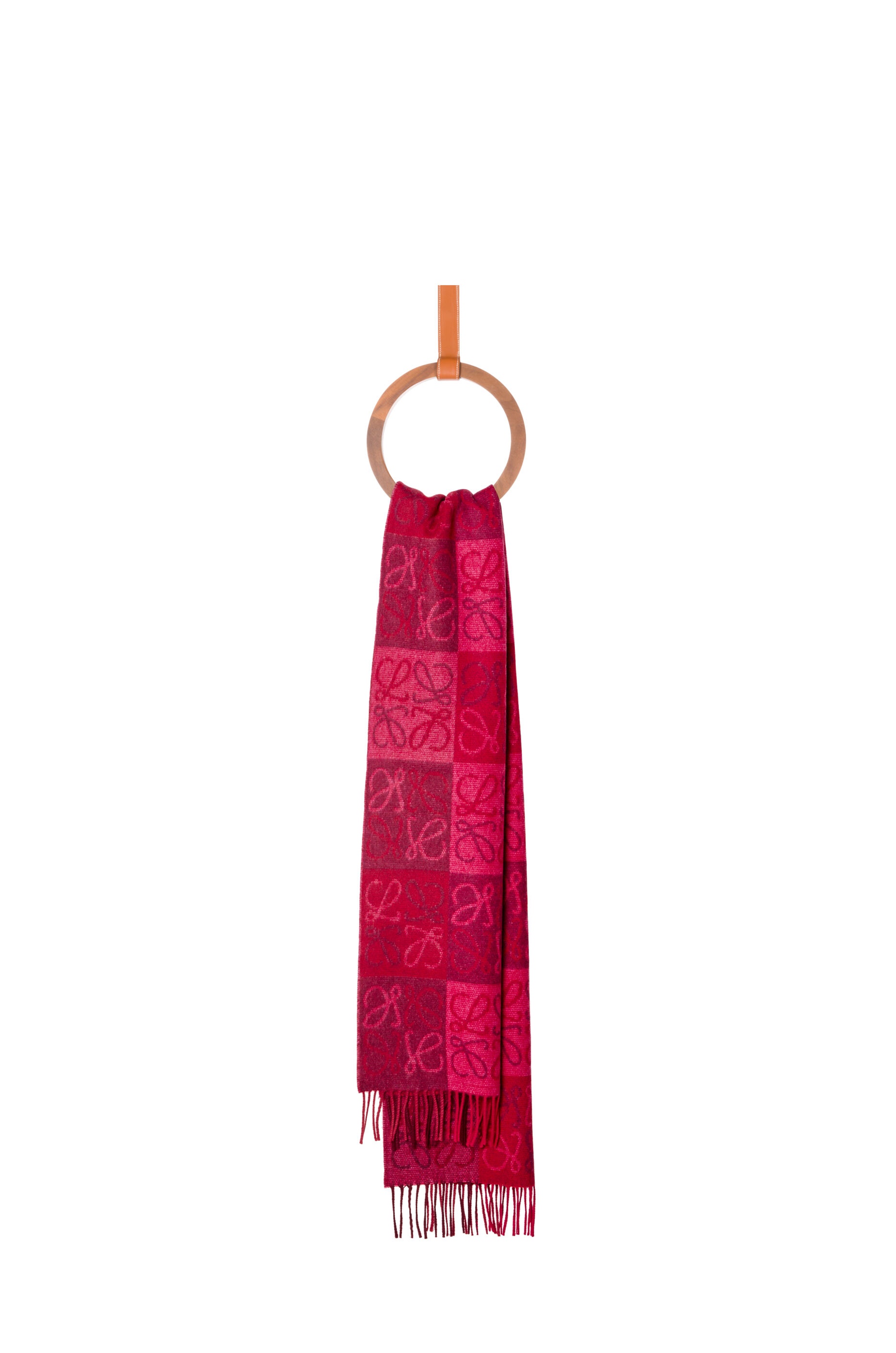 Anagram scarf in wool and cashmere - 1