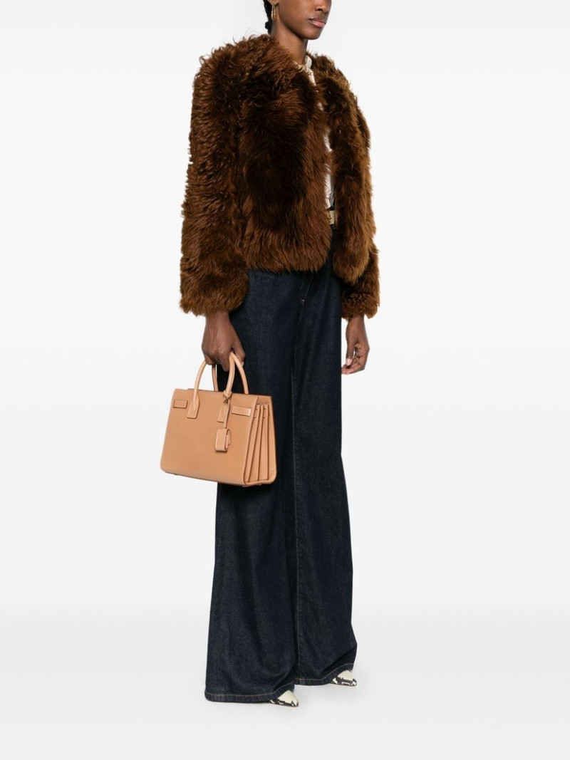 SAINT LAURENT Sac De Jour leather tote bag outlook