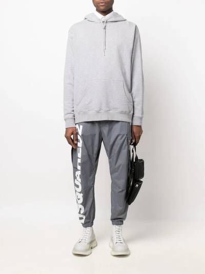 DSQUARED2 logo-print tapered track pants outlook