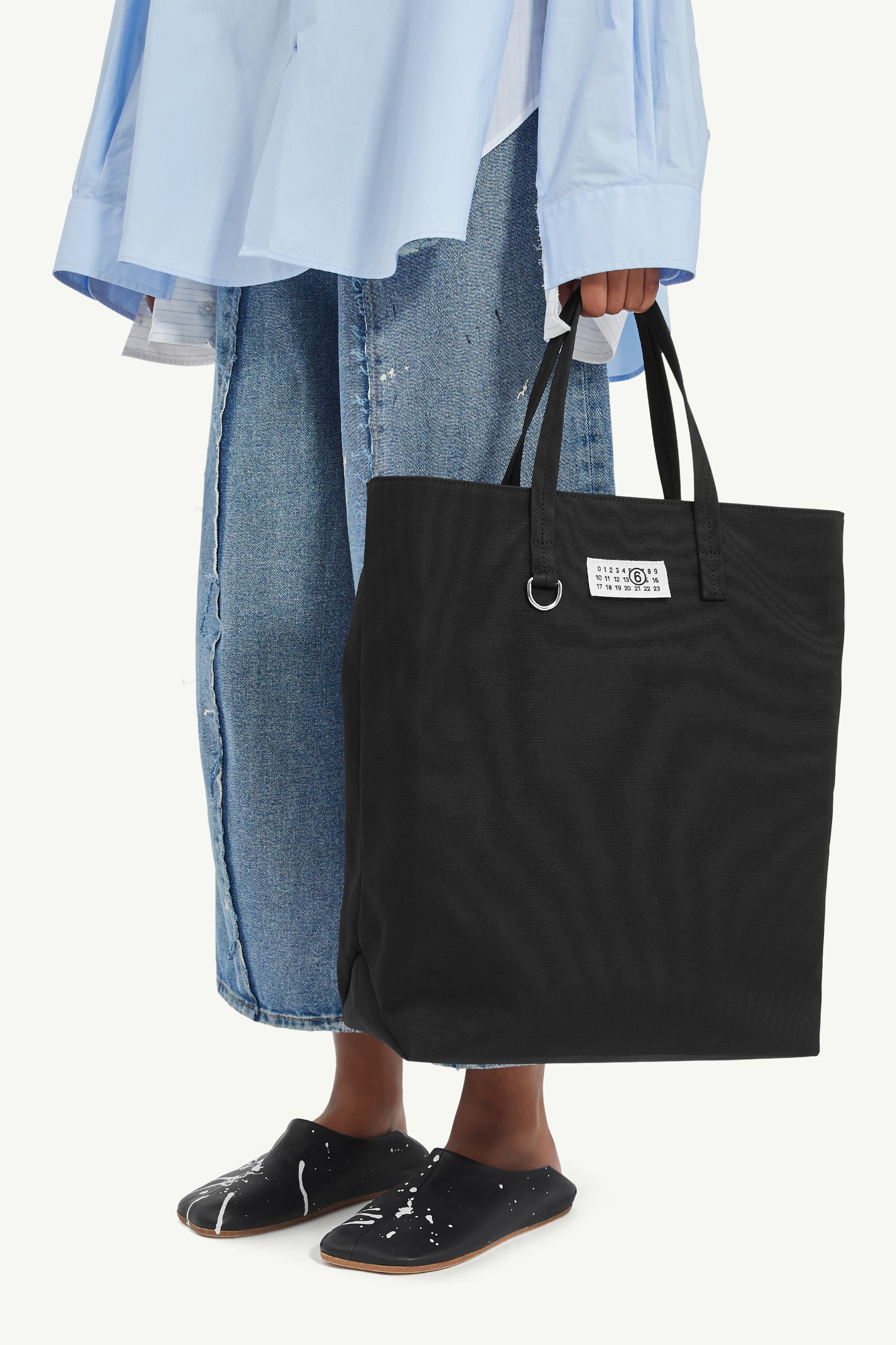 Large Canvas Shopping Bag - 5