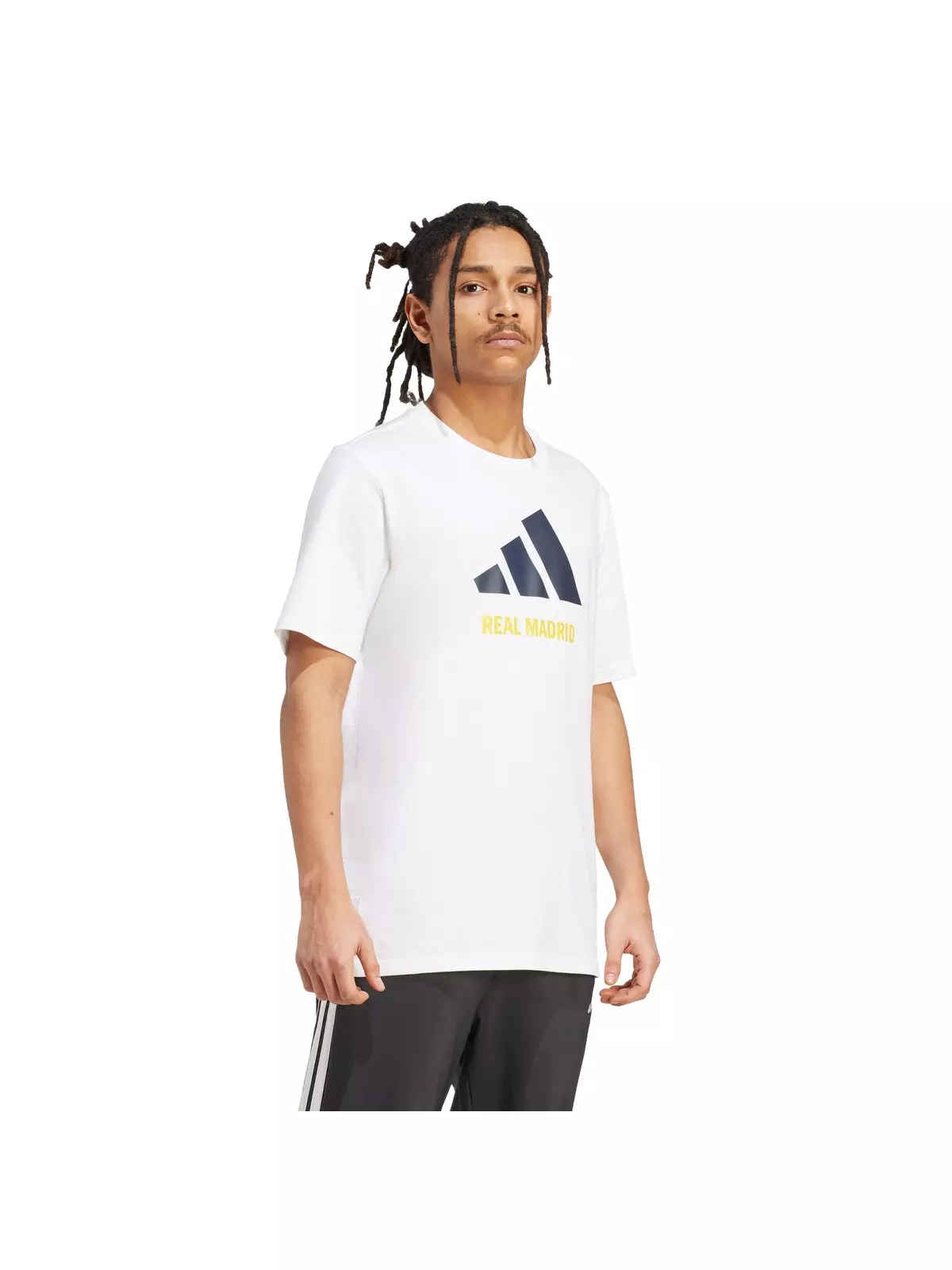 Men's Real Madrid Seasonal Graphic T-Shirt -White - 5