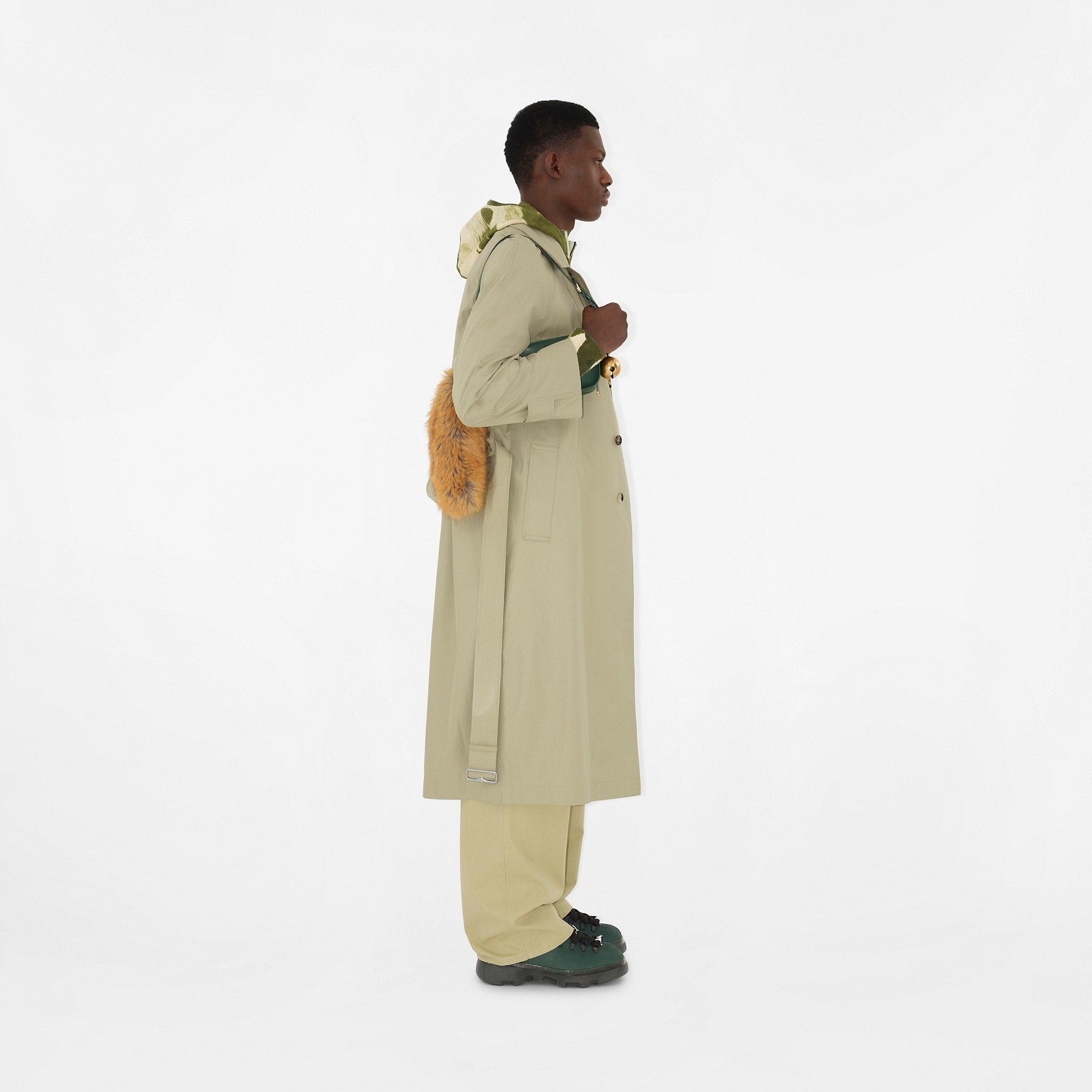 Burberry Long Bradford Car Coat | REVERSIBLE