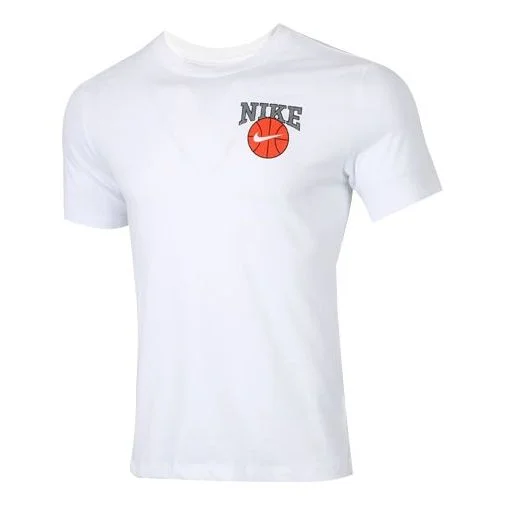 Nike Dri-FIT Dunk On U Basketball Printing Short Sleeve White CD1287-100 - 1