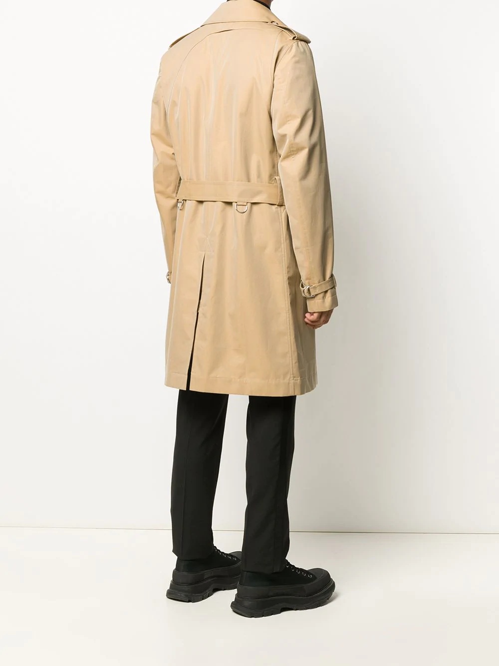 wraparound trench coat - 4