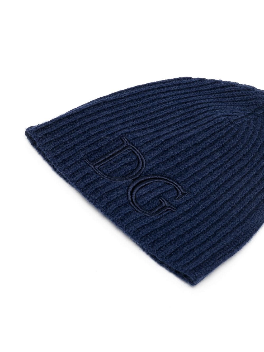 logo-embroidered ribbed beanie - 2