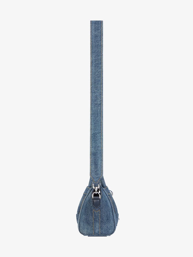 ANTIGONA TOY LOCK BAG IN WASHED DENIM 4