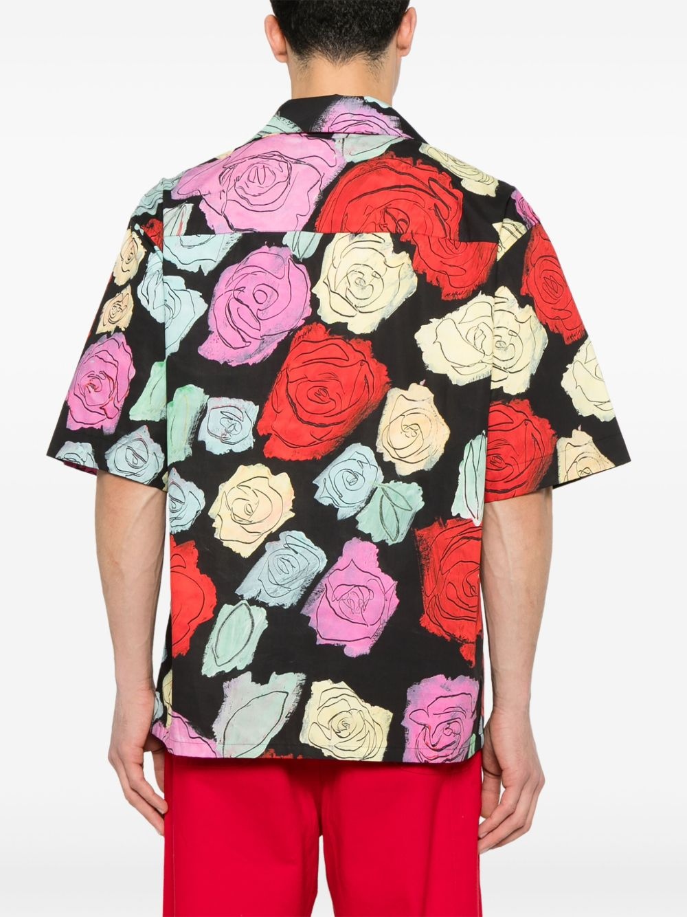 floral-print shirt - 4