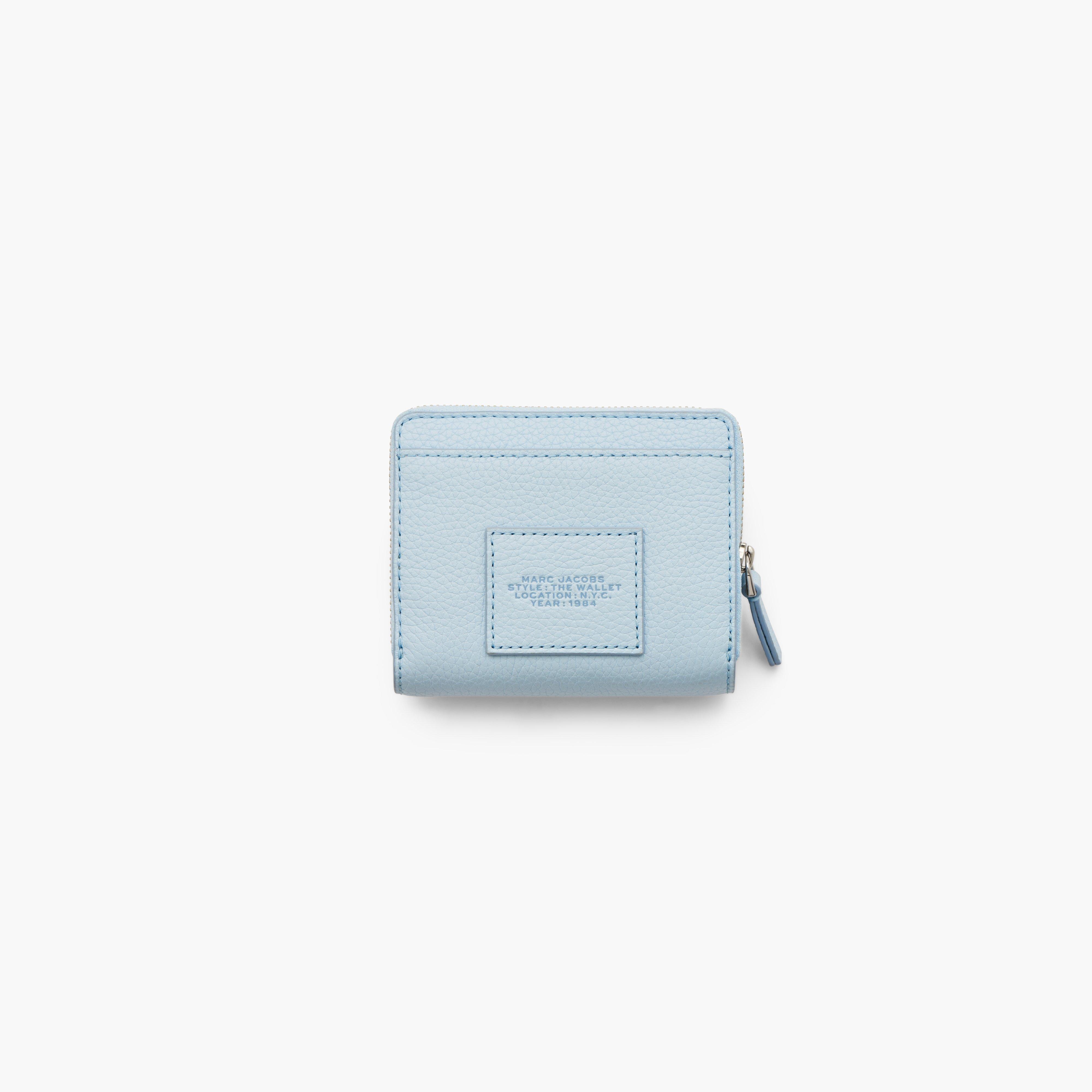 THE LEATHER MINI COMPACT WALLET - 3