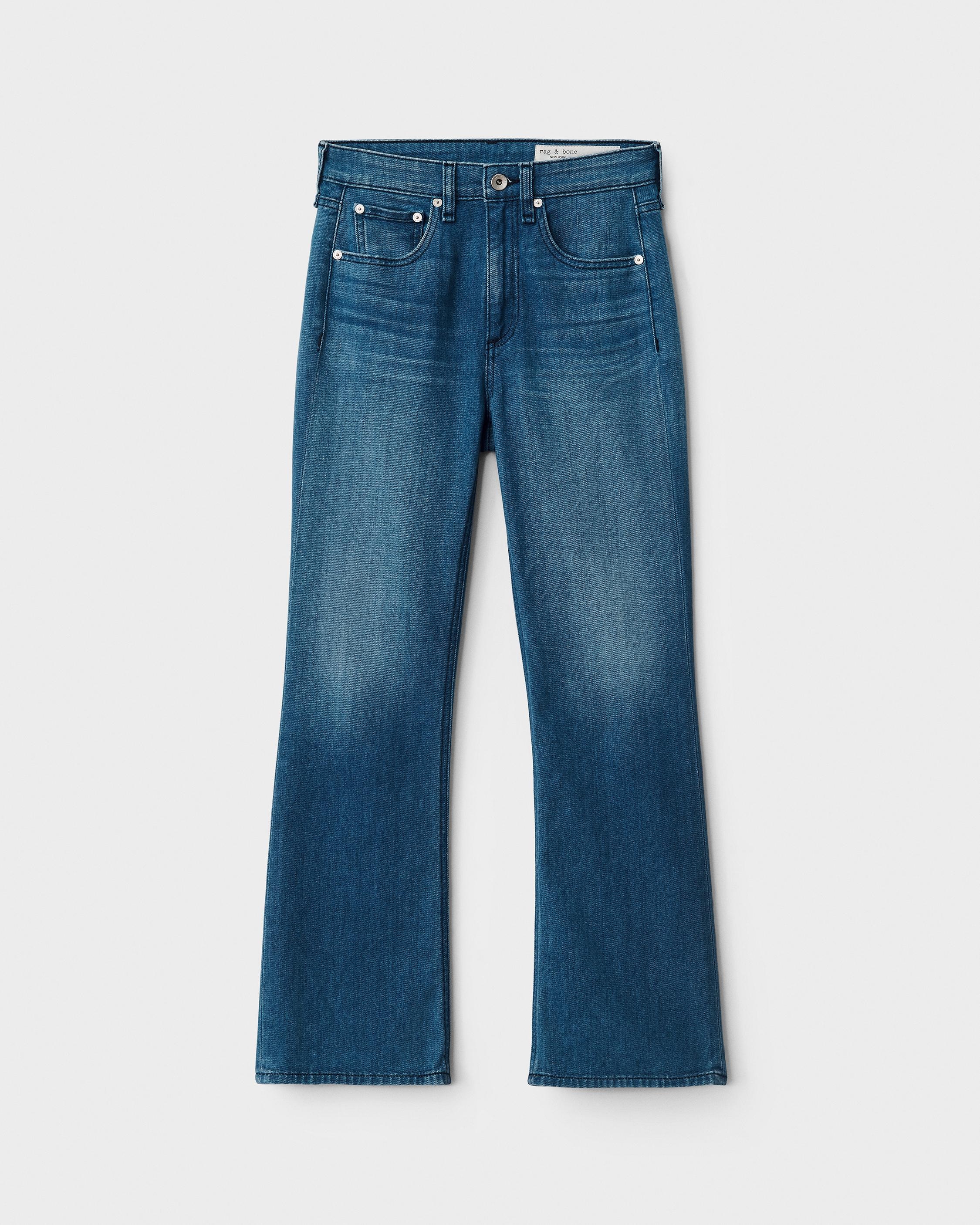 Nina Ankle Flare - Poppy
High-Rise Comfort Stretch Jean - 1