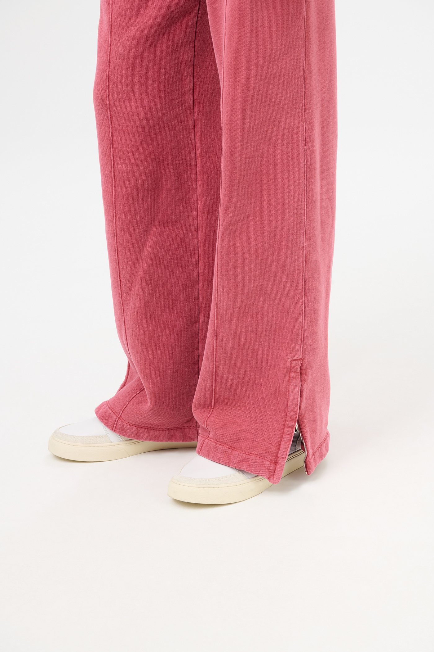 Track Pants Red Sun Fade Hefty Fleece - 6