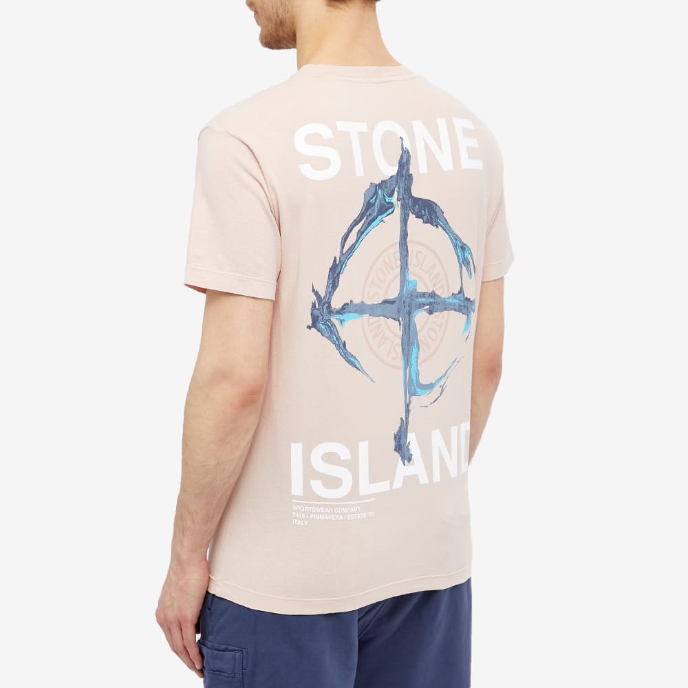 Stone Island Marble Three Print Tee - 4