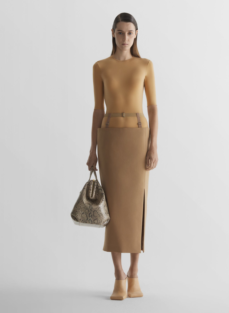 Suspended pencil skirt 1