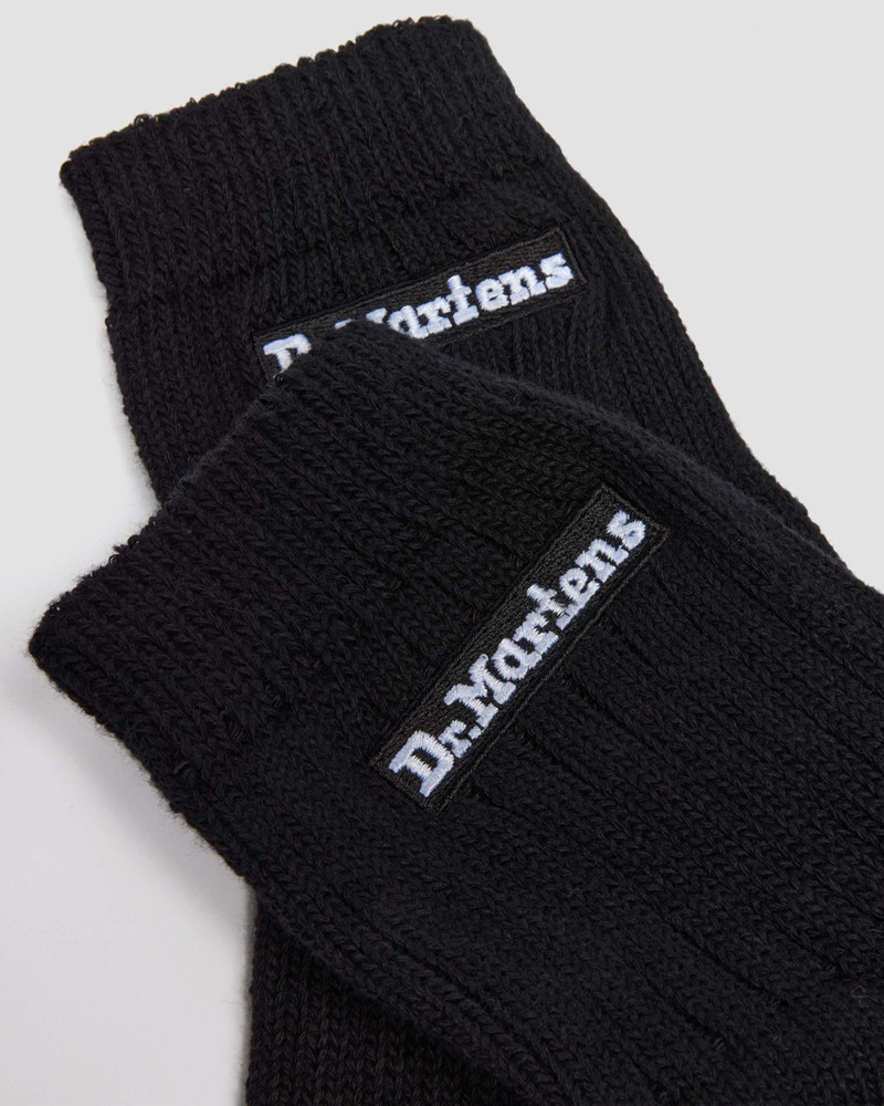 Short Athletic Logo Socks Organic Cotton Blend 3