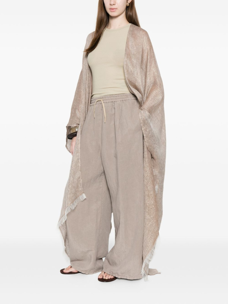 FABIANA FILIPPI frayed poncho outlook