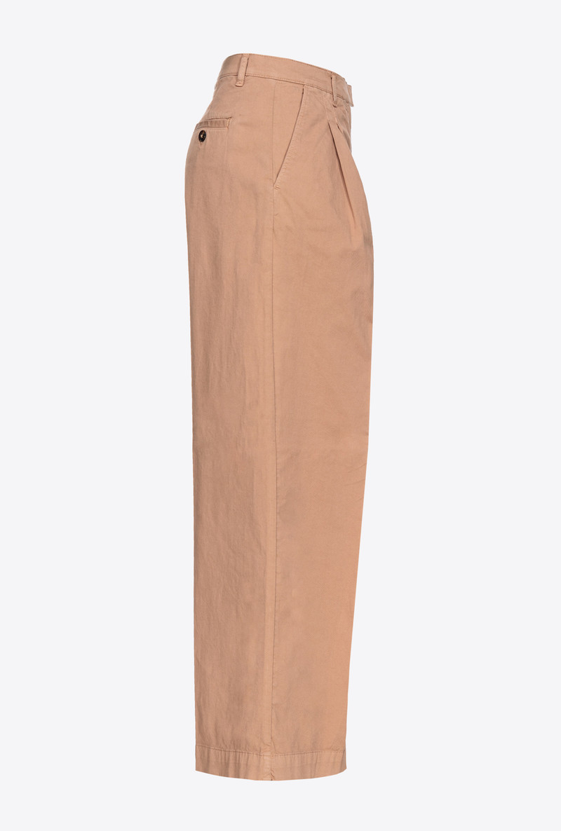 WIDE-LEG CAVALRY FABRIC TROUSERS 6