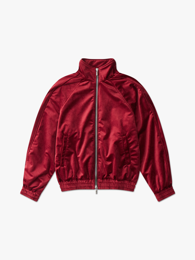 VELVET TRACK JACKET 1