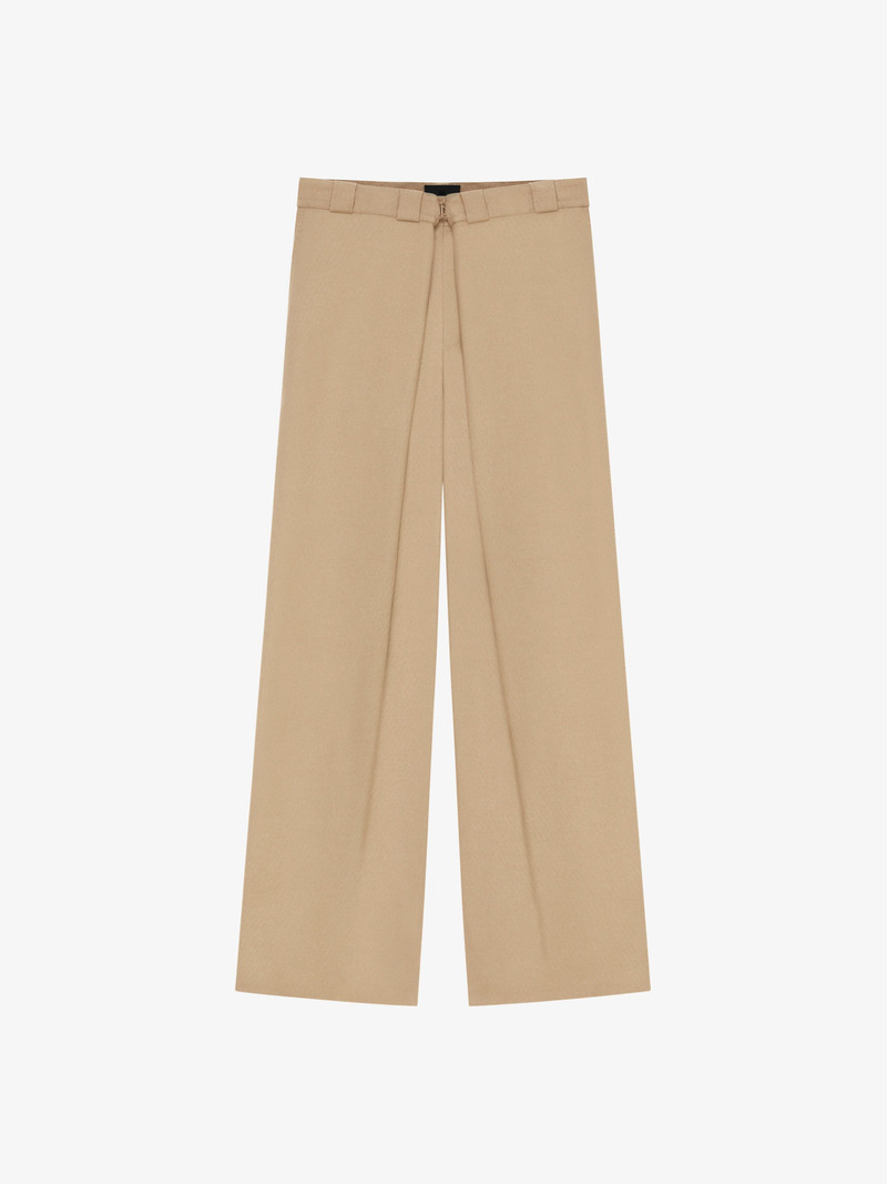 EXTRA WIDE CHINO PANTS IN CANVAS - 1