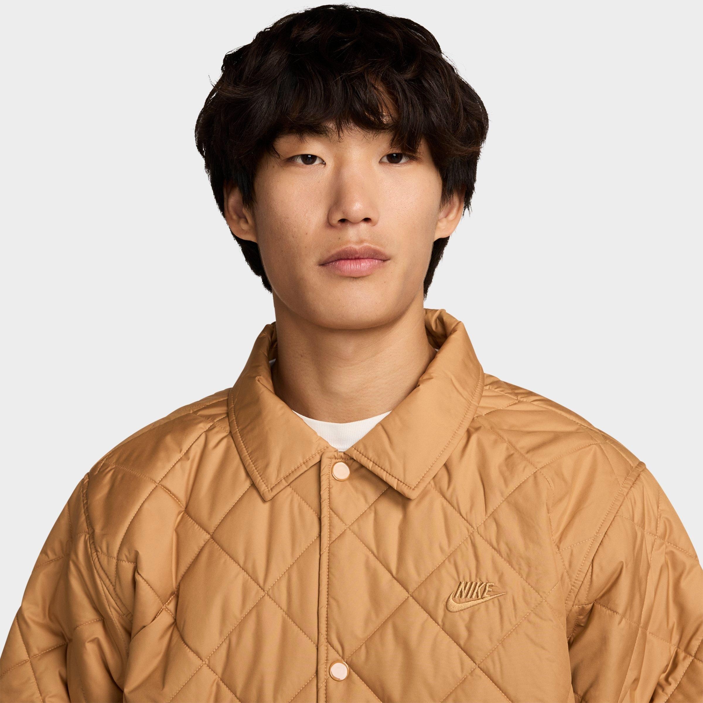 MEN'S NIKE CLUB LIGHTWEIGHT QUILTED THERMA-FIT INSULATED JACKET - 4