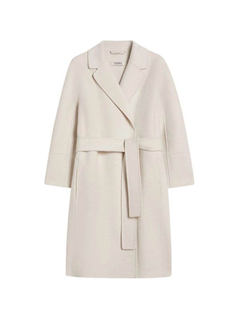 belted collar coat 1