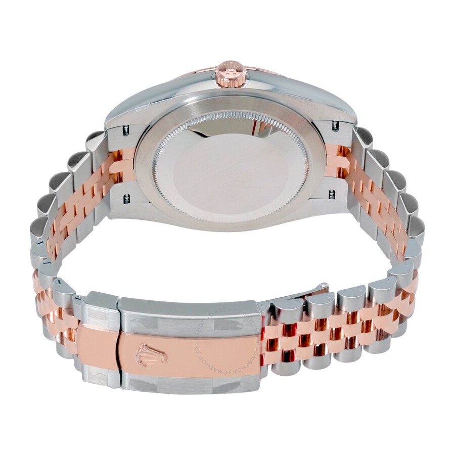 Rolex Datejust 41 Chocolate Diamond Dial Steel and 18K Everose Gold Jubilee Men's Watch 126331CHDJ - 3