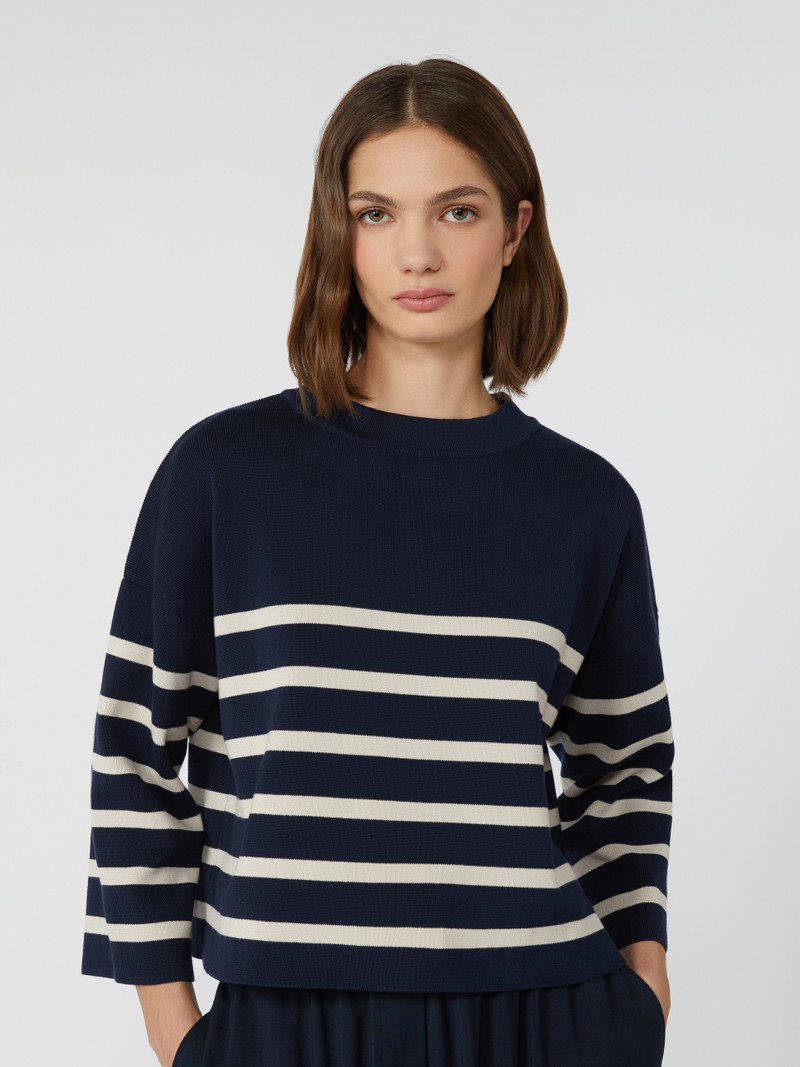 PINIDE Regular-fit cotton yarn sweater 5