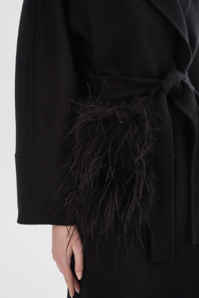 MARIE | Shawl Collar Wool Coat 6